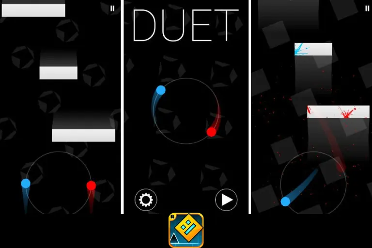 Duet Game image like geometry dash
