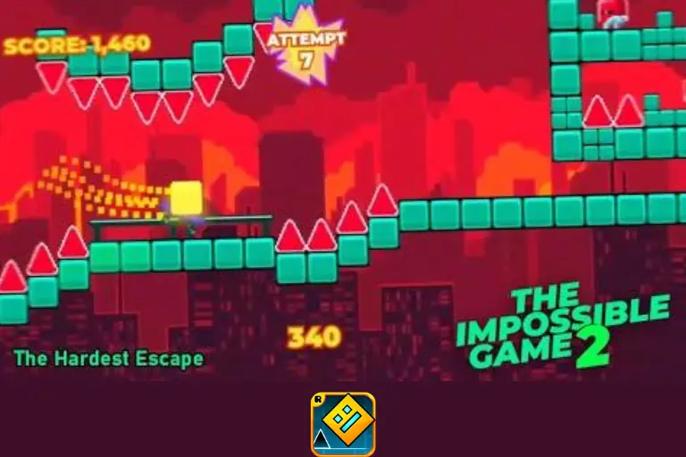 Them impossible game image for define this is similar to geometry dash