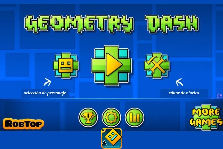 Geometry Dash Game Start image